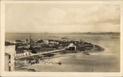 Ak San Juan Puerto Rico, Panorama de la Marina