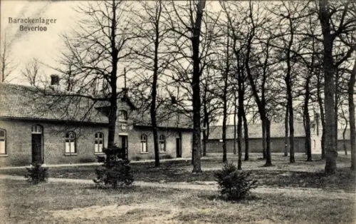 Ak Beverloo Beverlo Beringen Flandern Limburg, Barackenlager Beverloo