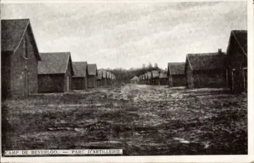 Ak Beverloo Beverlo Beringen Flandern Limburg, Camp de  Parc d'Artillerie