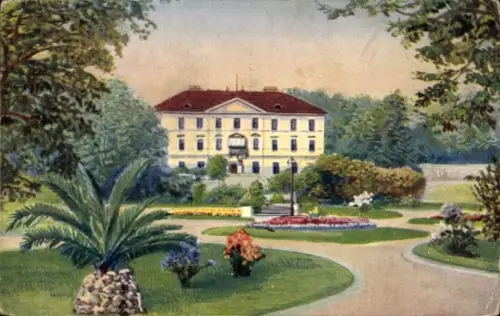 Ak Ljubljana Laibach Slowenien, Schloss Tivoli