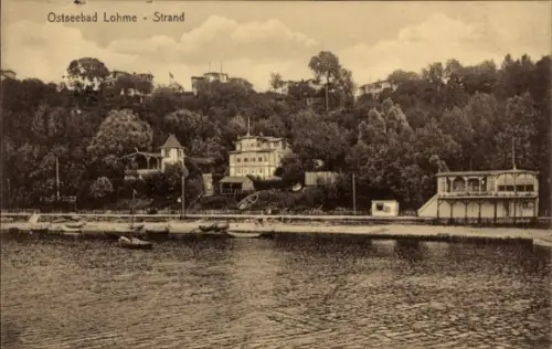 Ak Lohme auf Rügen, Strand