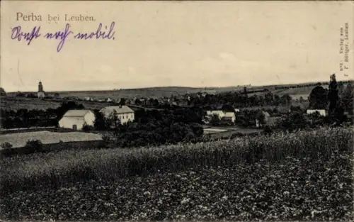 Ak Perba Nossen in Sachsen, Totale