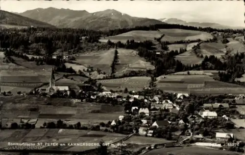 Ak Sankt Peter am Kammersberg Steiermark, Gesamtansicht