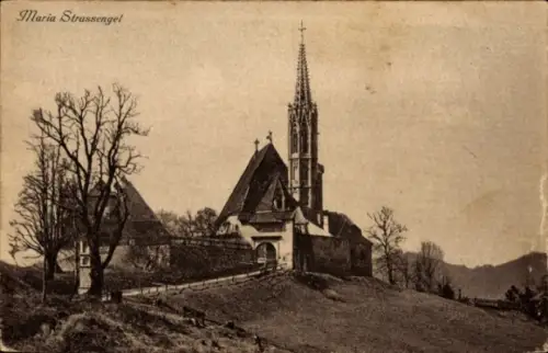 Ak Straßengel Steiermark, Kirche