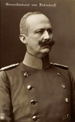 Ak Generalleutnant Erich von Ludendorff, Portrait, NPG 5019