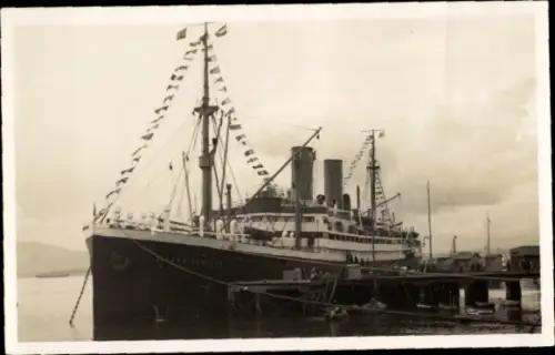 Foto Ak Dampfer Sierra, Ventana, Norddeutscher Lloyd Bremen NDL
