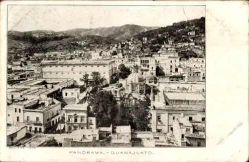 Ak Guanajuato Mexiko, Panorama, Guanajuato