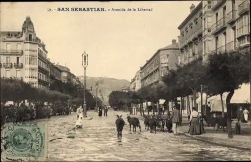 Ak San Sebastian Baskenland, Avenida de la Libertad