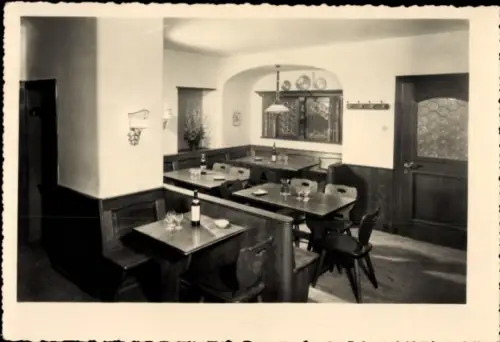 Ak Meran Merano Südtirol, Restaurant Terlano, Innenansicht