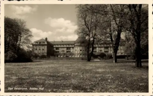 Ak Szczawno Zdrój Bad Salzbrunn Niederschlesien, Schlesischer Hof