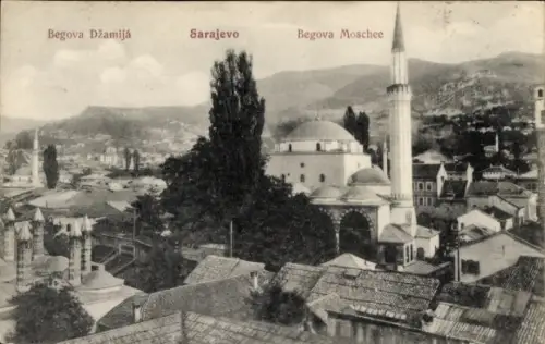 Ak Sarajevo Bosnien Herzegowina, Begova Džamijá,  Begova Moschee