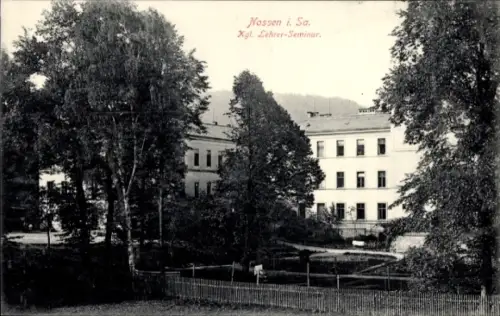 Ak Nossen in Sachsen, Kgl. Lehrer-Seminar