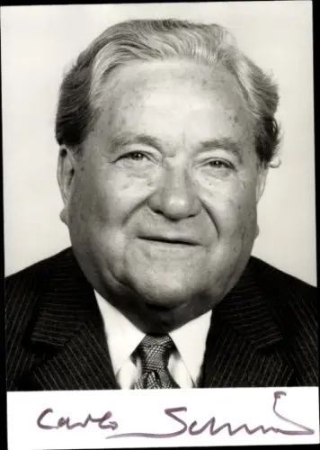 Foto Carlo Schmid, SPD-Politiker