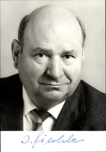 Ak Ignaz Kiechle, Politiker, Portrait, Autogramm