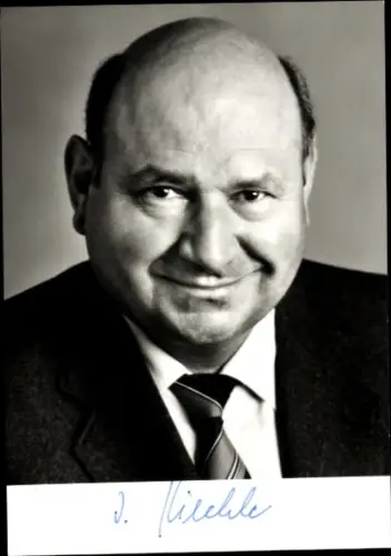 Ak Ignaz Kiechle, Bundesminister für Ernährung und Landwirtschaft, Autogramm