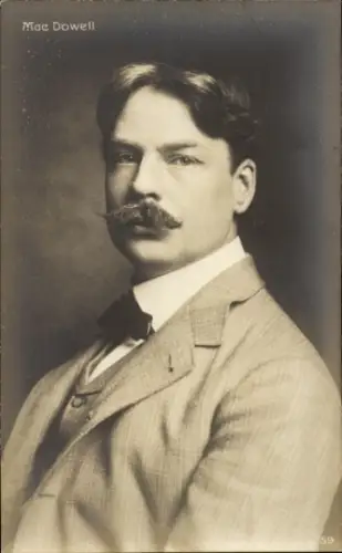 Ak Komponist Edward MacDowell, Portrait