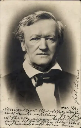 Ak Komponist, Dramatiker und Dichter Richard Wagner, Portrait