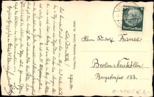 Ak Stolberg im Harz, Rathaus