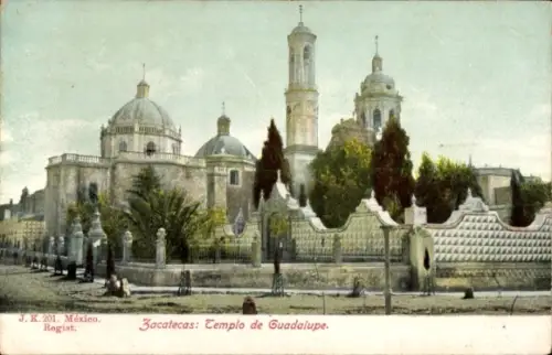 Ak Zacatecas Mexiko, Templo de Guadelupe, Guadalupe Tempel