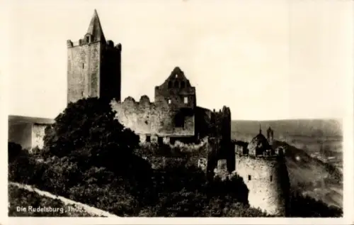 Ak Bad Kösen Naumburg an der Saale, Rudelsburg, Die  Thu