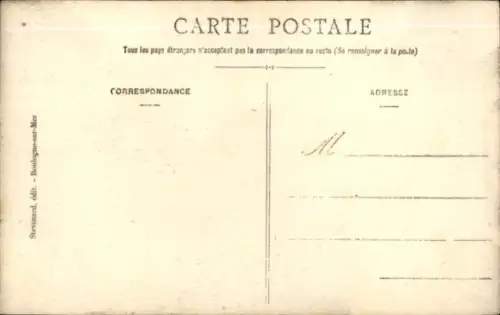 CPA Outreau Pas-de-Calais, Rue du Fort Montplaisir