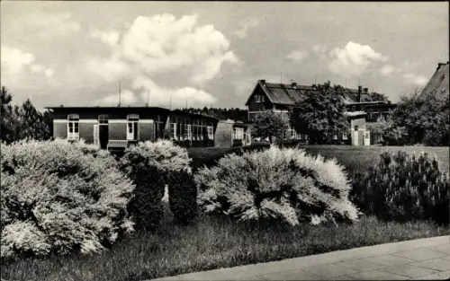 Ak Nordseebad Sahlenburg Cuxhaven, Nordheim Stiftung, Hamburgisches Seehospital