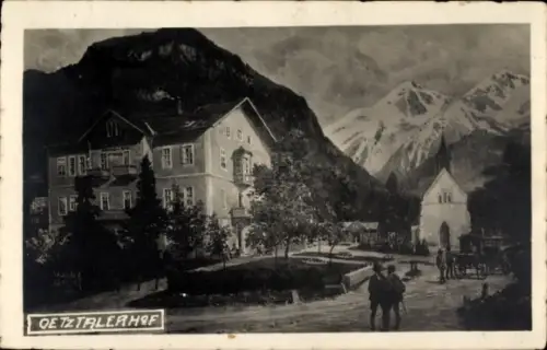 Foto Ak Oetz Ötz in Tirol, Oetztalerhof