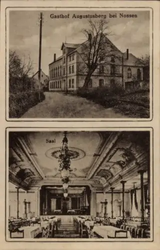 Ak Nossen in Sachsen, Gasthof Augustusberg