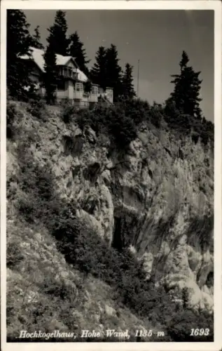 Ak Hohe Wand Niederösterreich, Hochkogelhaus