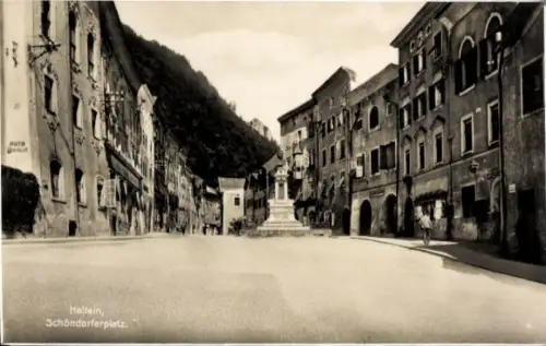 Ak Hallein in Salzburg, Schöndorferplatz