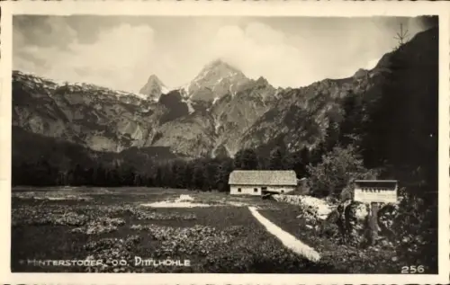 Ak Hinterstoder in Oberösterreich, Ditthöhle