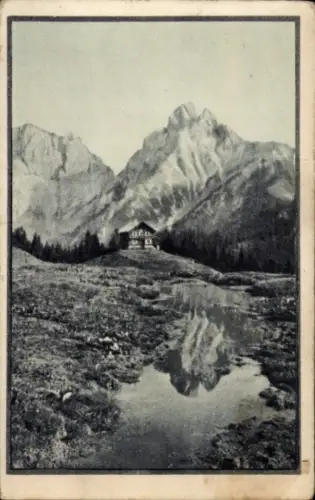 Ak Johnsbach Steiermark, Mödlinger Hütte, Mödlingerhaus