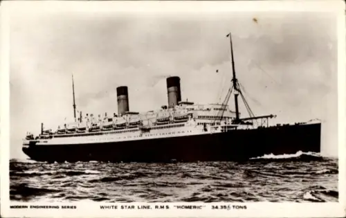 Ak R.M.S. Homeric, White Star Line