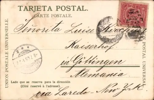 Ak Mexiko, Korbhändler