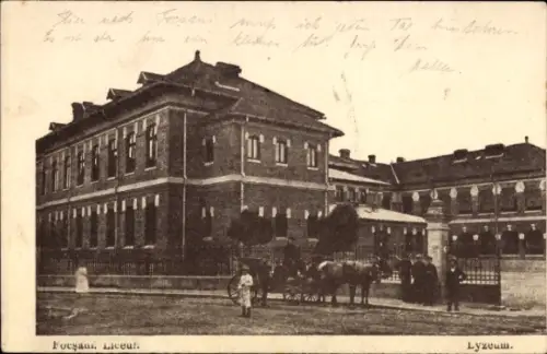 Ak Focșani Facsani Fokschan Rumänien, Lyzeum
