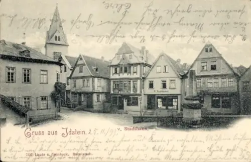 Ak Idstein im Taunus Hessen, Stadthaus