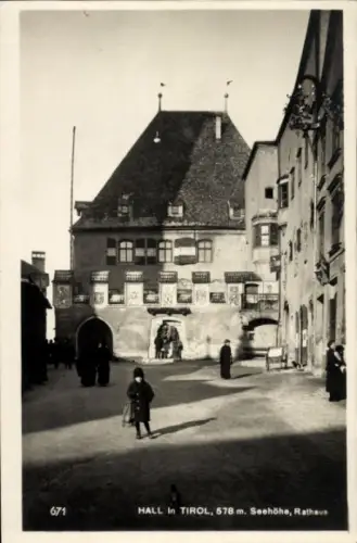 Ak Hall in Tirol, Rathaus