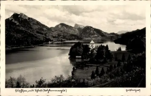 Ak Fuschl am See Salzkammergut in Salzburg, Schloss Fuschl