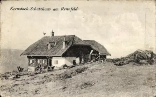 Ak Bruck an der Mur Steiermark, Kernstock-Schutzhaus am Rennfeld