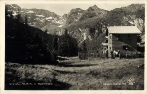Ak Gössenberg Steiermark, Hans-Wödl-Hütte, Neualmscharte