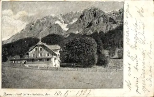 Ak Ramsau am Dachstein Steiermark, Ramsauhof