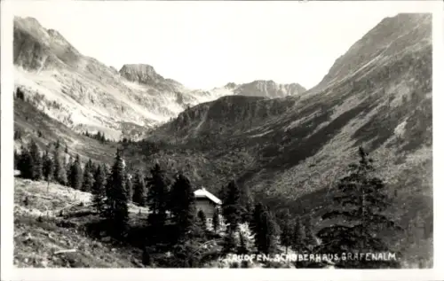 Foto Ak Steiermark Österreich, Schoberhaus, Grafenalm