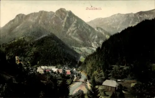 Ak Sulzbach in Oberösterreich, Gesamtansicht