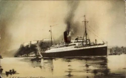 Ak RMS Aurania, Cunard Line