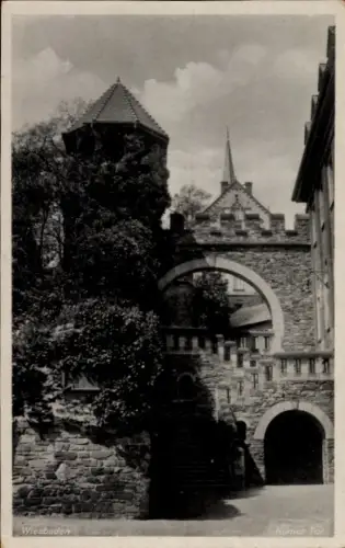 Ak Wiesbaden in Hessen, Römer-Tor