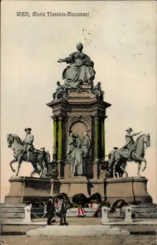 Ak Wien 1 Innere Stadt, WIEN, Maria Theresia-Monument
