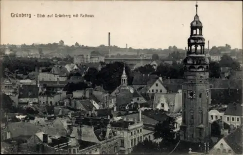 Ak Grünberg in Hessen,  Rathaus