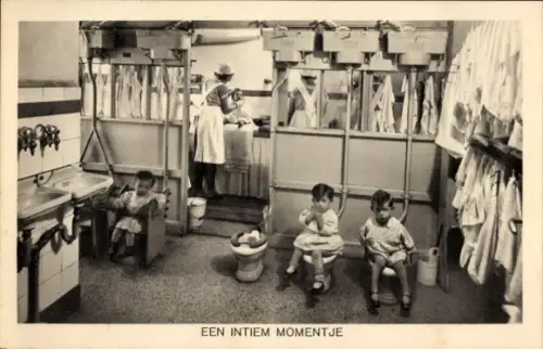 Ak Amsterdam Nordholland Niederlande, Säuglings-Einrichtung und Kinderhaus, Plantage Middenlaan 31