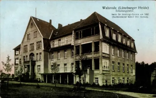 Ak Walsrode in der Lüneburger Heide, Erholungsheim Verein für Handlungs Commis Hamburg