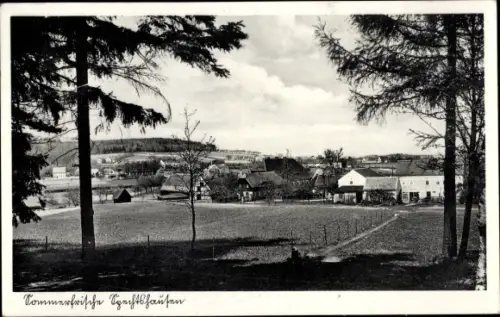 Ak Spechtshausen Hartha Hintergersdorf Tharandt im Erzgebirge, Gesamtansicht, Gasthof Spechtshausen